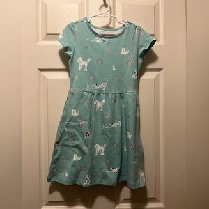 Rumi and Ryder girls S (6-7) puppy dress